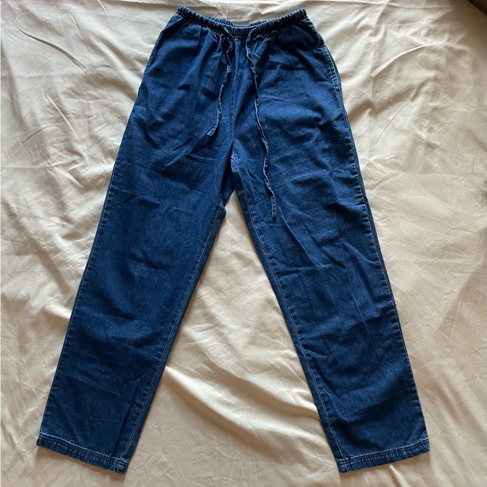 denim pants women size M